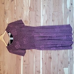 green emerald velvet dress Amelia Dress  lularoe
